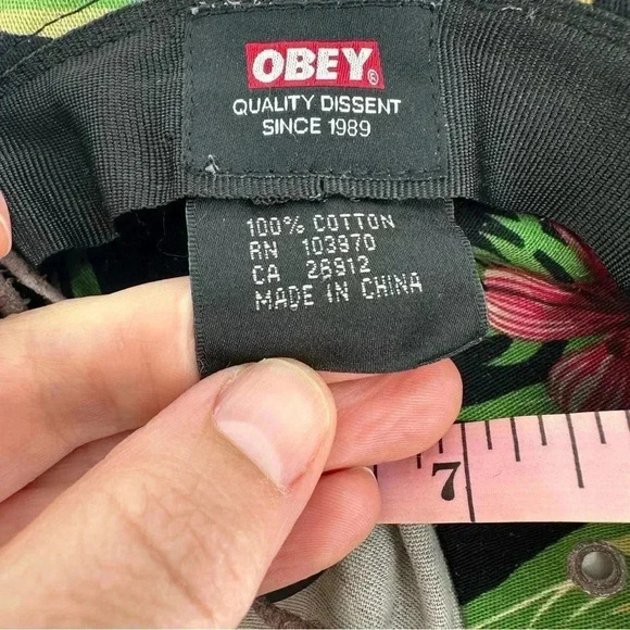 Obey Floral bucket hat - Picture 4 of 5